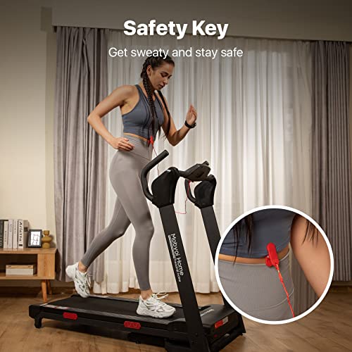 Home Treadmill with Incline, Bluetooth & LED Monitor