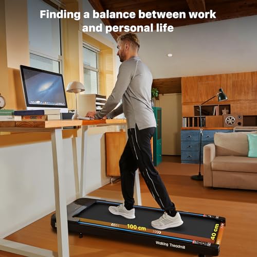 Compact Walking Pad Treadmill for Home Office Walking