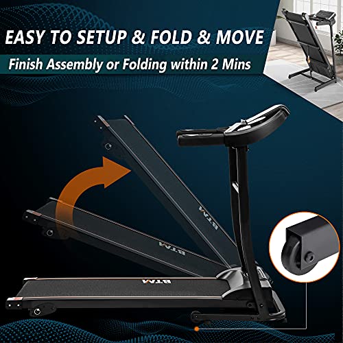 Folding Electric Treadmill for Home Jogging Workout