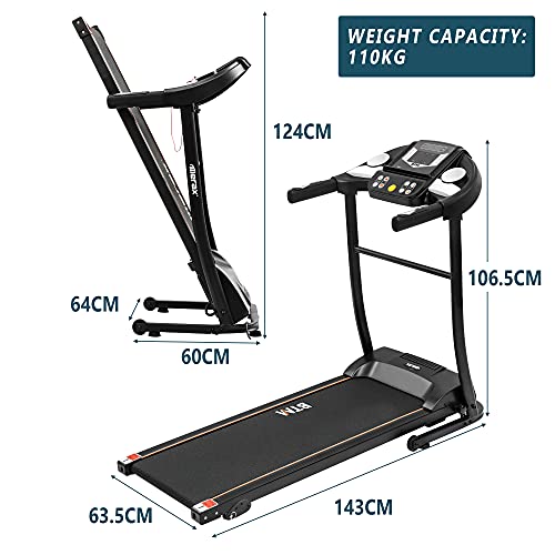 Folding Electric Treadmill for Home Jogging Workout