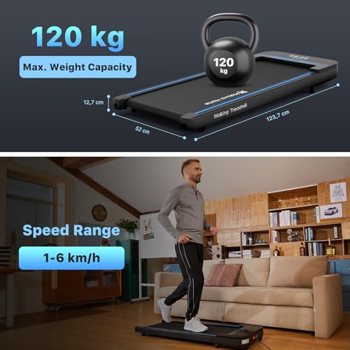 Compact Walking Pad Treadmill for Home Office Walking