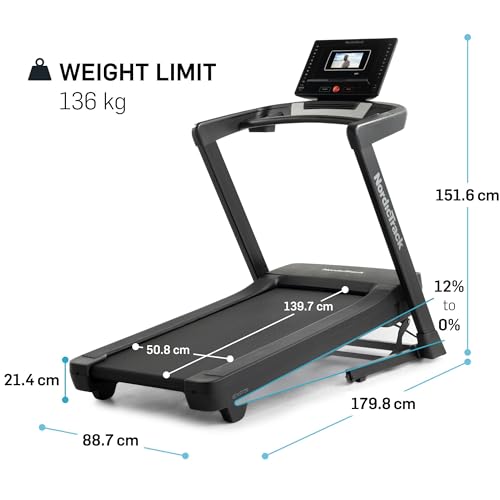 High-performance NordicTrack EXP 7i Treadmill