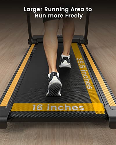 UREVO 2.25HP Foldable Treadmill with 12 HIIT Modes