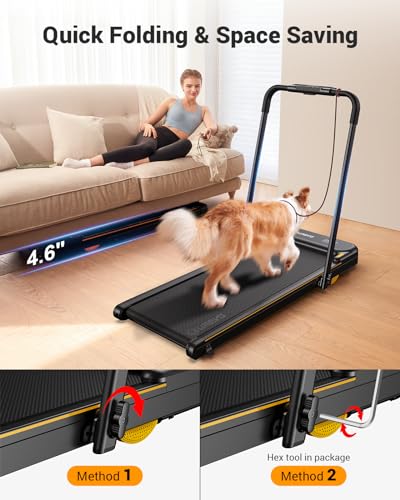UREVO 2.5HP Foldable Treadmill with APP Control
