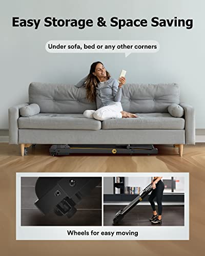 UREVO 2.25HP Foldable Treadmill with 12 HIIT Modes