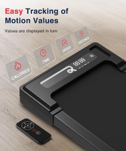 Redliro Under Desk Portable Treadmill with Remote Control