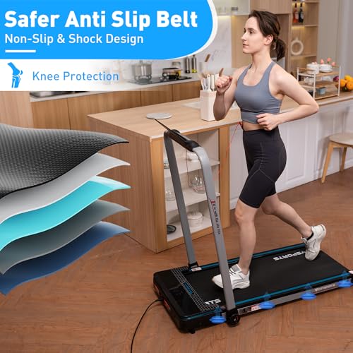 CITYSPORTS Folding Treadmill with App & Bluetooth Speaker