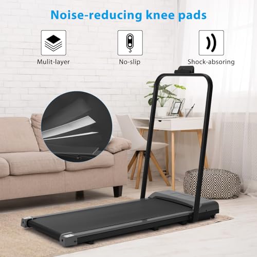 Trintion Folding Treadmill, 2.5hp Walking Pad, Home/Office Fitness