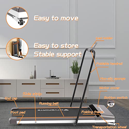 CITYSPORTS Tapis de Course Pliant, Tapis de Marche Electrique