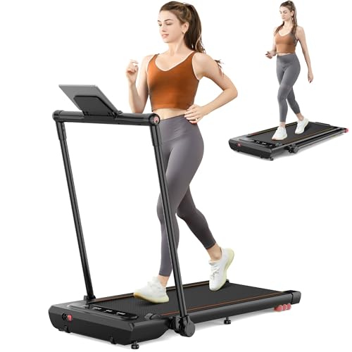 Under Desk Folding Treadmill - Adjustable Speeds