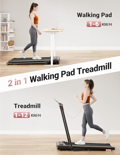 Under Desk Folding Treadmill - Adjustable Speeds