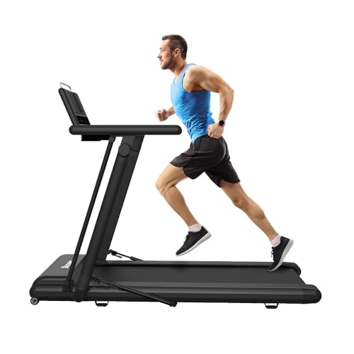 BOTORRO Foldable Treadmill 1 9MPH 2.5HP LCD Bluetooth