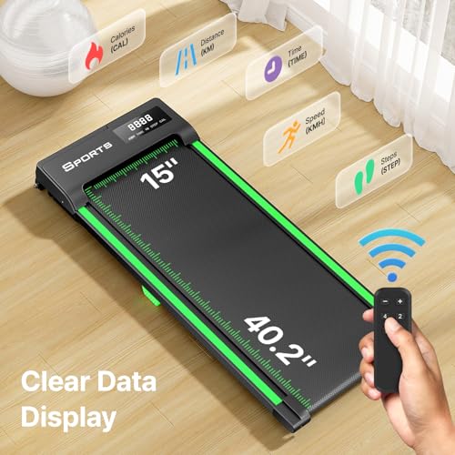Dripex Walking Pad Treadmill: 2.5HP Home Under Desk