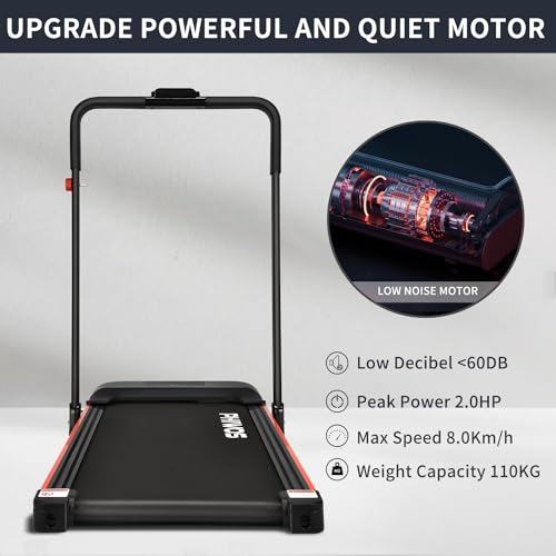 PHIWOS Under Desk Walking Pad Treadmill - Remote Control