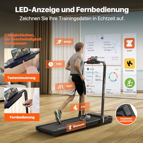 Mobvoi 3-in-1 Folding Treadmill for Home Office