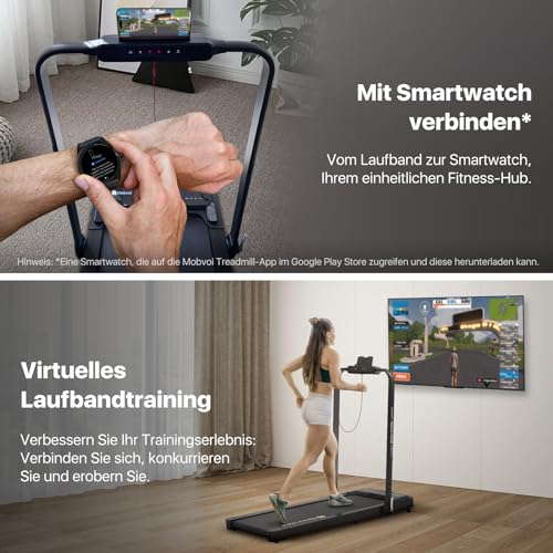 Mobvoi 3-in-1 Folding Treadmill for Home Office