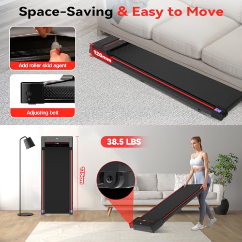 Sperax Under Desk Walking Pad Treadmill 2.5HP