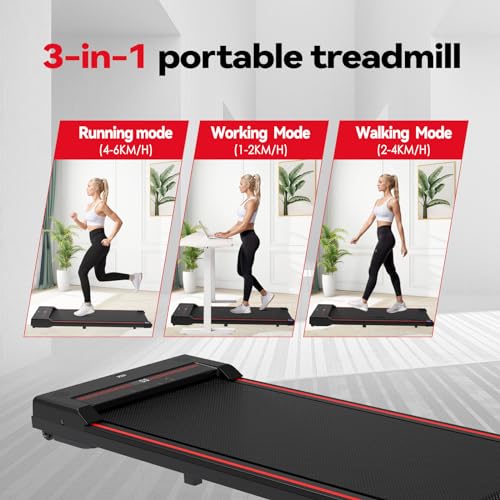 Sperax Under Desk Walking Pad Treadmill 2.5HP