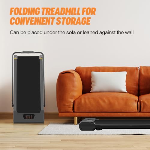Panana Foldable Treadmill with LED Monitor, Remote Control