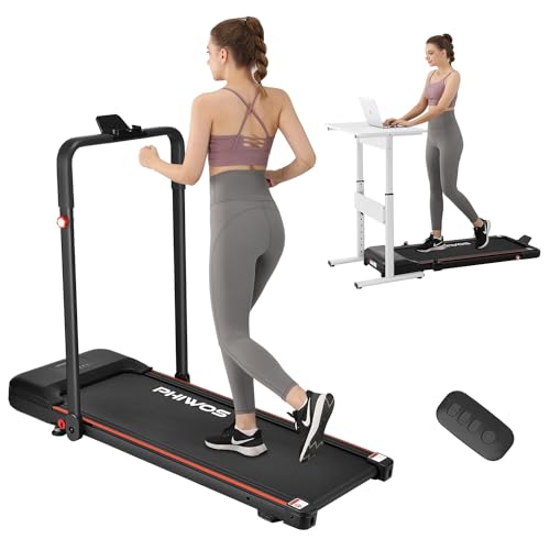PHIWOS Under Desk Walking Pad Treadmill - Remote Control