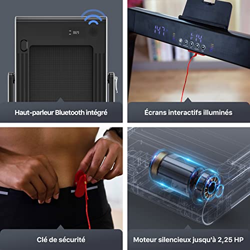 Mobvoi Foldable Home Treadmill with Smartwatch Compatibility