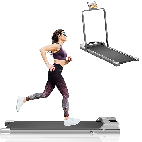 Portable Motorised Treadmill, Walking Machine, 1-12KM/H Speed