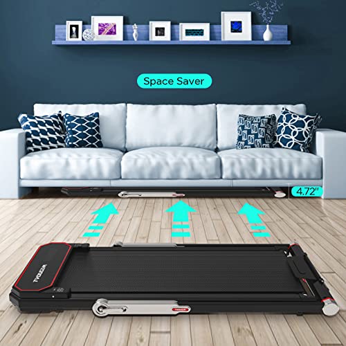 Tvdugim Foldable Treadmill, 2.5HP, Wide Running Belt