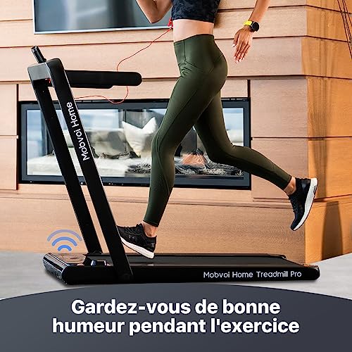 Mobvoi Foldable Home Treadmill with Smartwatch Compatibility