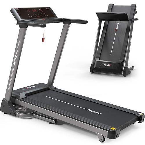 PASYOU Bluetooth Folding Treadmill with Incline