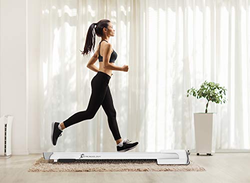 STRONGOLOGY Ultra-Quiet Treadmill with Bluetooth and LED Display