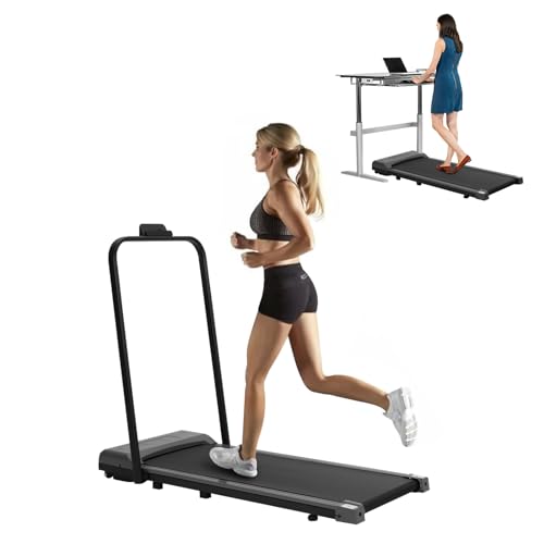 Trintion Folding Treadmill, 2.5hp Walking Pad, Home/Office Fitness