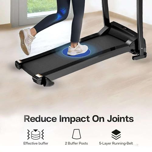 COSMO BUY Foldable Treadmill 1.5 HP for Home