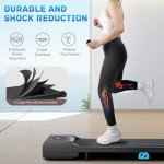 Wenoker Under Desk Treadmill with Remote and LED Display
