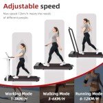 CITYSPORTS Portable Folding Treadmill with Remote Control