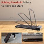 CITYSPORTS Portable Folding Treadmill with Remote Control