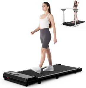 Compact Under Desk Treadmill with LED Display
