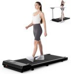 Compact Under Desk Treadmill with LED Display