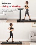Compact Under Desk Treadmill with LED Display
