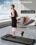 UMAY Mini Under Desk Compact Walking Treadmill