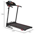 Folding Electric Treadmill with Preset Programmes and LCD