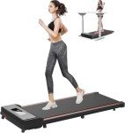 Electric Treadmill, 1-8 km/h, Remote & LED Display