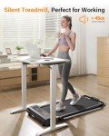 UREVO 2-in-1 Foldable Under Desk Treadmill