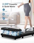 Bigzzia Under Desk Treadmill Walking Pad, Lightweight & Quiet