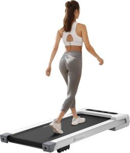 STRONGOLOGY Ultra-Quiet Treadmill with Bluetooth and LED Display