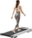 STRONGOLOGY Ultra-Quiet Treadmill with Bluetooth and LED Display