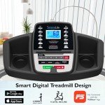 SereneLife Folding Electric Treadmill - Motorized Running Machine