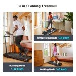 Mobvoi 3-in-1 Foldable Treadmill - Compact & Portable