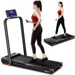 KEEP FUN 3-in-1 Foldable Treadmill for Home