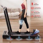 KEEP FUN 3-in-1 Foldable Treadmill for Home