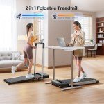 Folding Incline Treadmill with Adjustable Speed
